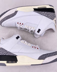 Air Jordan 3 Retro "White Cement Reimagined" 2023 New Size 10.5
