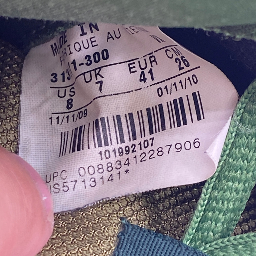 Nike SB Dunk High "Skunk 420" 2010 Used Size 8