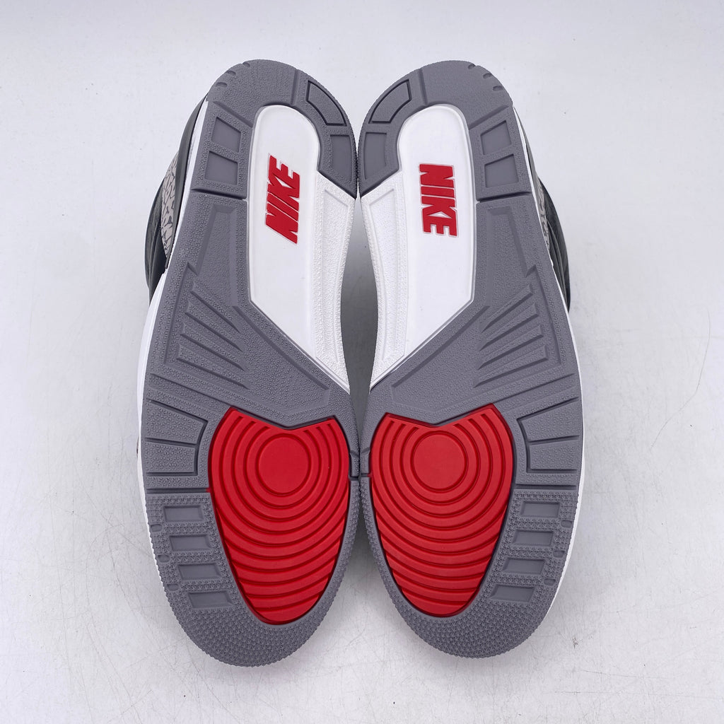 Air Jordan 3 Retro "Black Cement" 2024 New Size 10.5