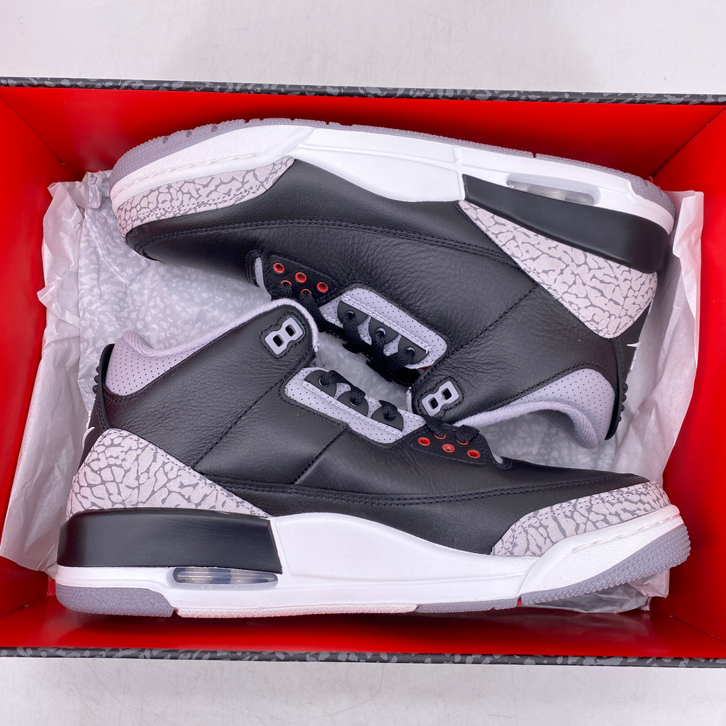 Air Jordan 3 Retro "Black Cement" 2024 New Size 9