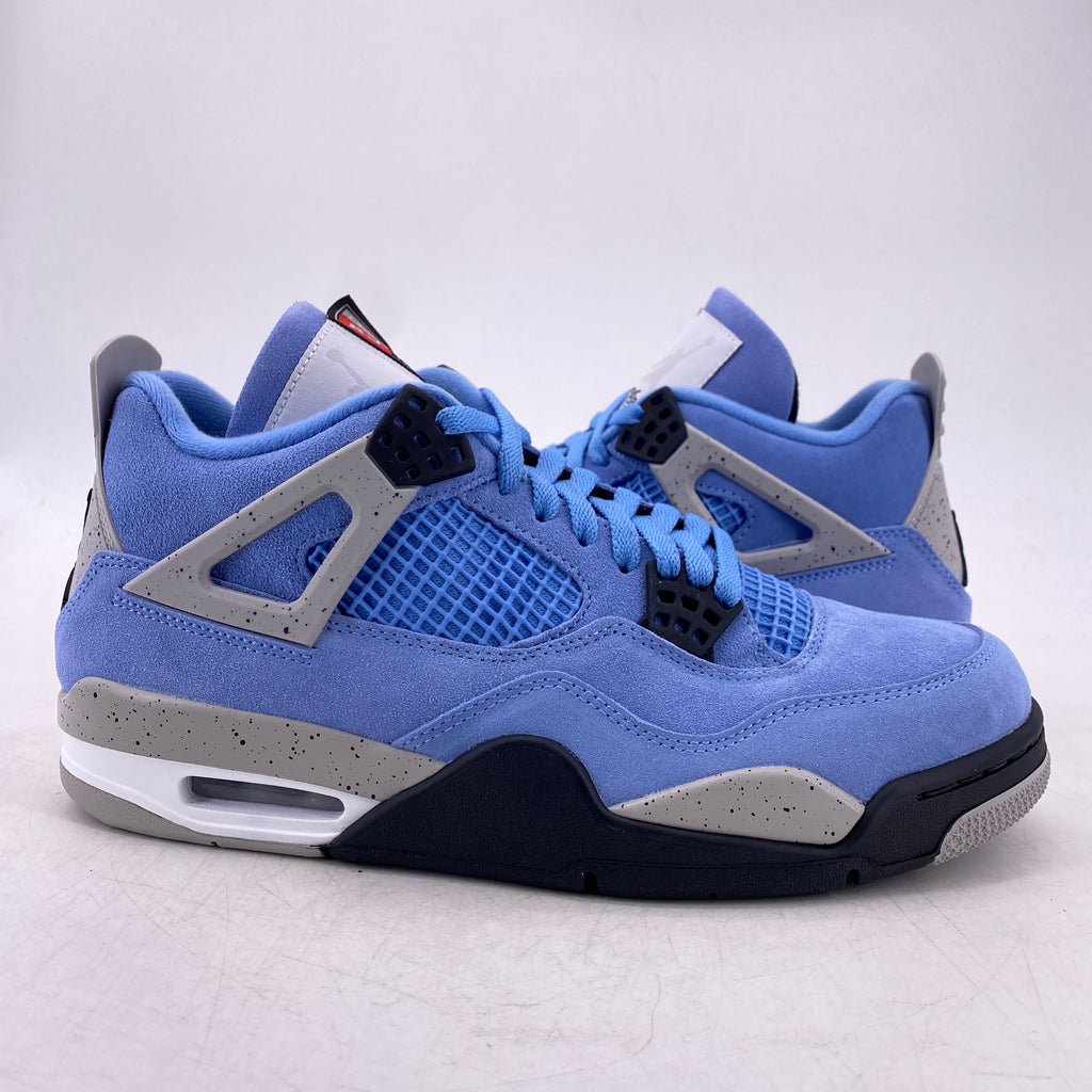 Air Jordan 4 Retro "University Blue" 2021 New Size 9