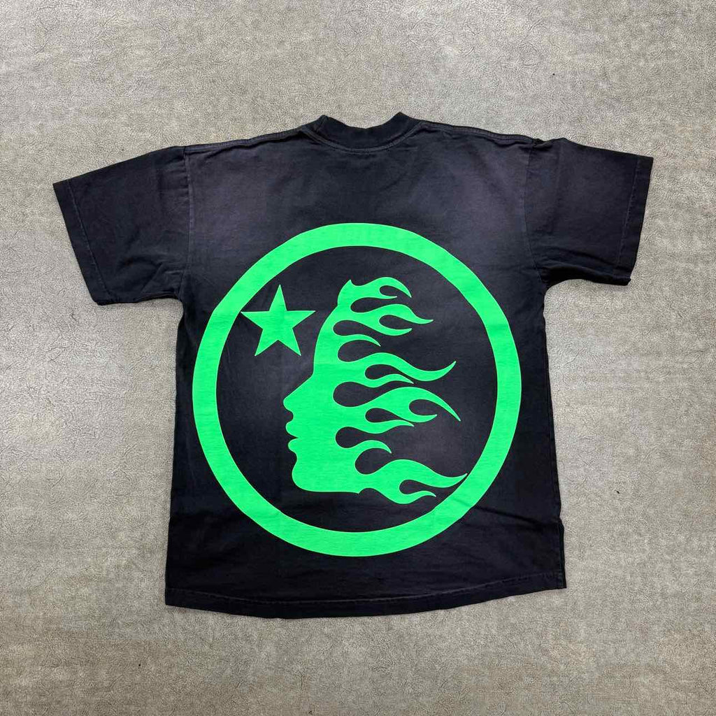 Hellstar T-Shirt "CLASSIC GEL GREEN" Black New Size S
