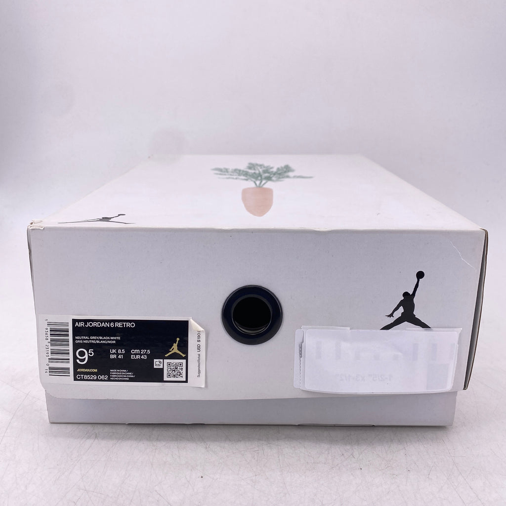 Air Jordan 6 Retro "Hare" 2020 New Size 9.5