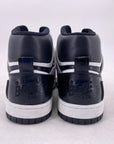 Bape Court Sta High "Black White" Used Size 9