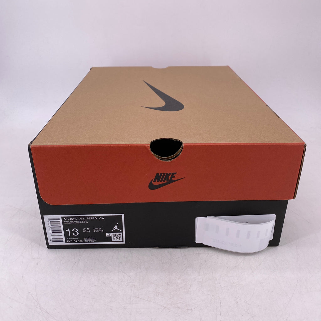 Air Jordan 11 Retro Low "Bred" 2025 New Size 13