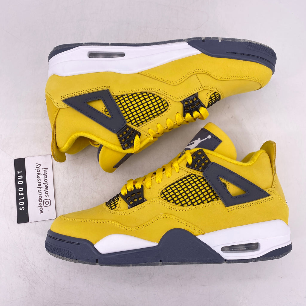 Air Jordan 4 Retro "Lightning" 2021 New Size 9.5