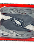 Air Jordan 3 Retro "Black Cat" 2025 New Size 9