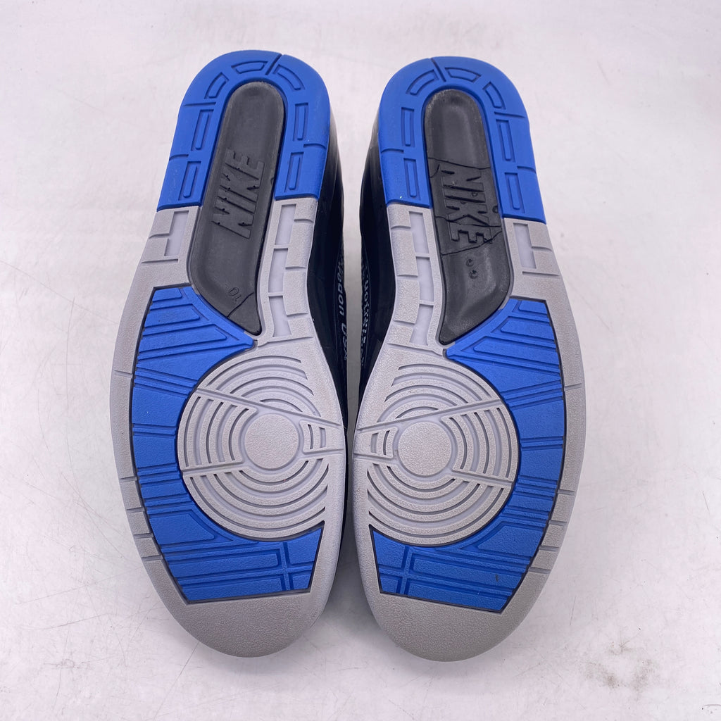 Air Jordan 2 Retro Low "Ow Black Blue" 2021 Used Size 10