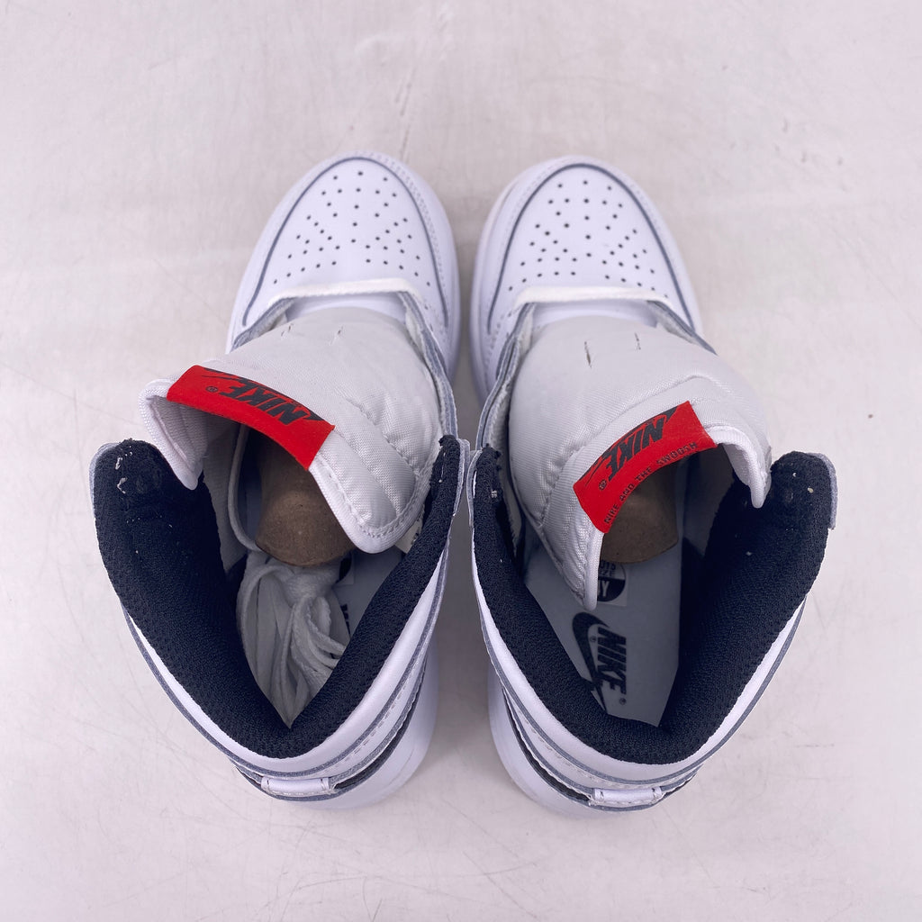 Air Jordan (GS) 1 Retro High OG "Ying Yang White" 2016 New Size 4Y