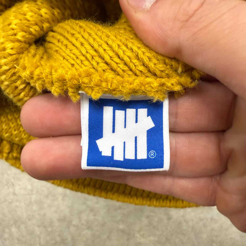 UNDFTD Balacalava "YELLOW" Yellow Used Size OS