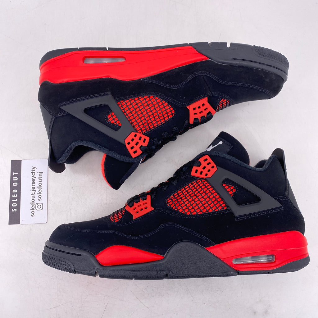 Air Jordan 4 Retro "Red Thunder" 2022 New Size 13