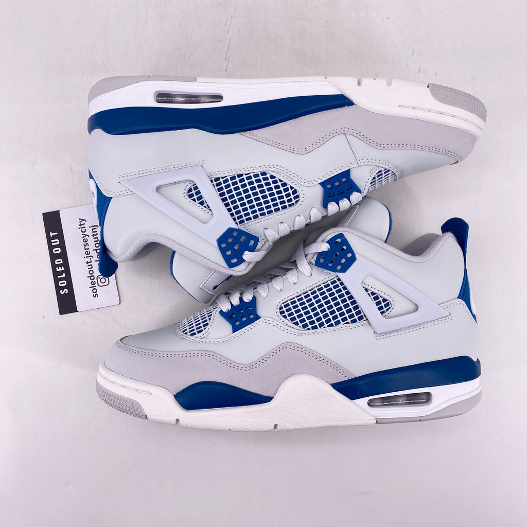 Air Jordan 4 Retro "Military Blue" 2024 New Size 10