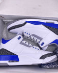 Air Jordan 3 Retro "Racer Blue" 2021 New Size 9