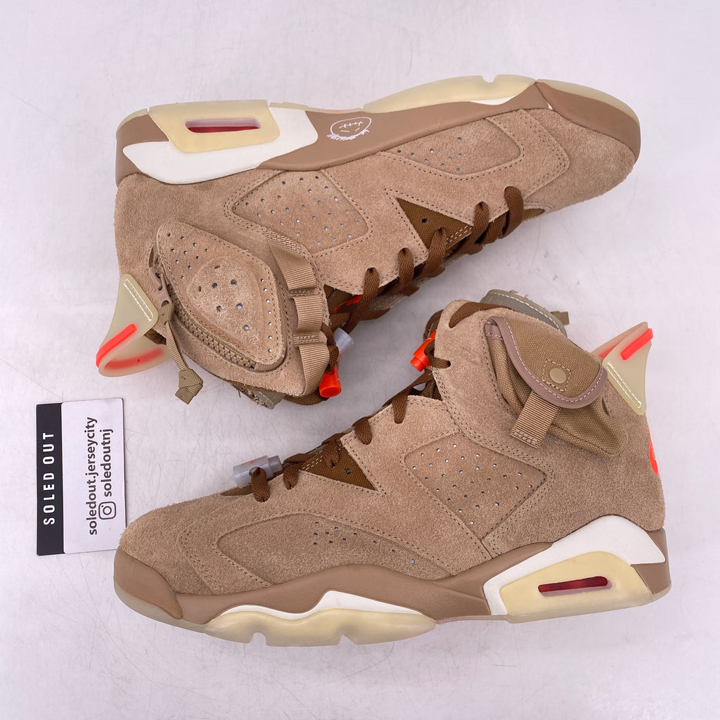 Air Jordan 6 Retro "British Khaki" 2021 New Size 9.5