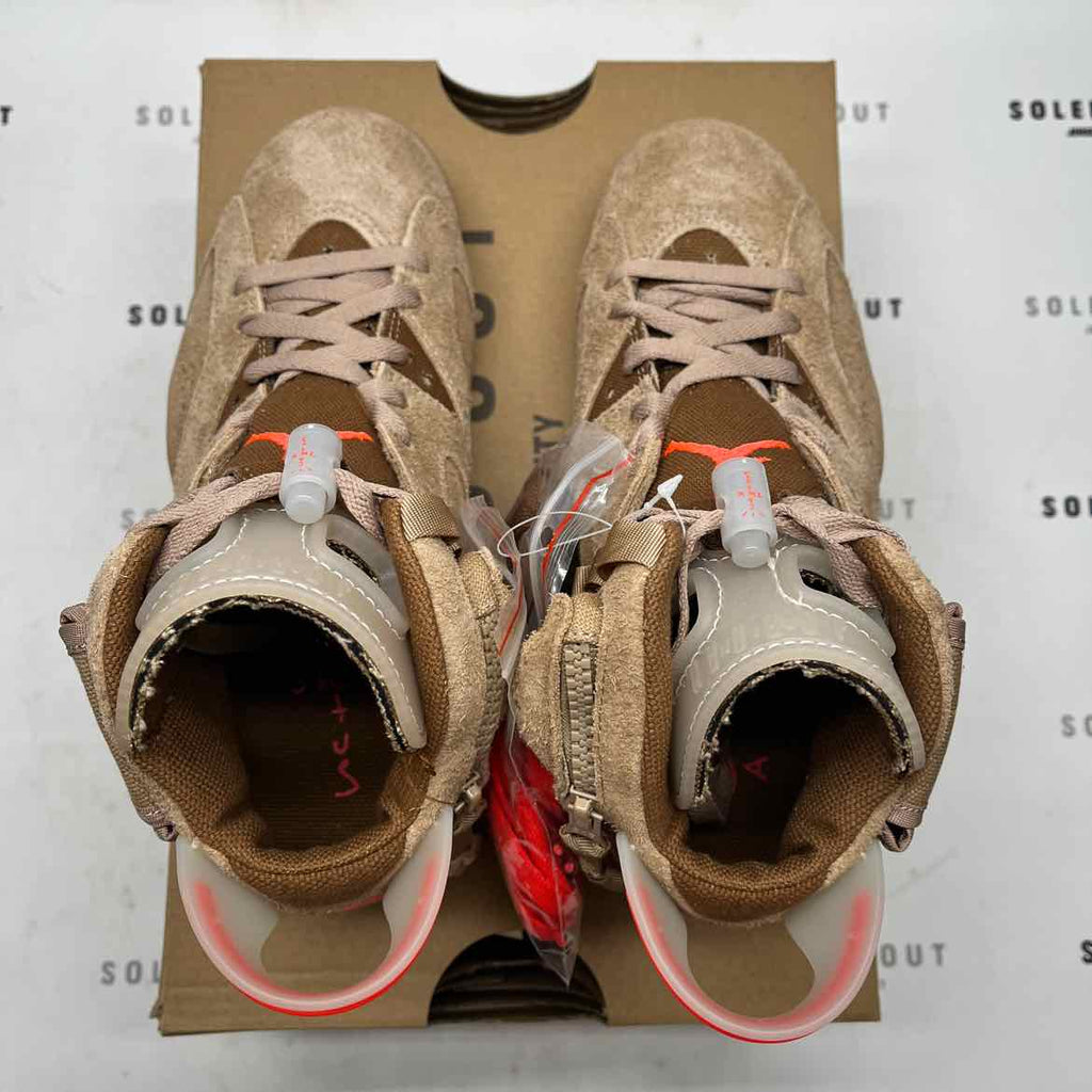 Air Jordan 6 Retro "British Khaki" 2021 New Size 4.5