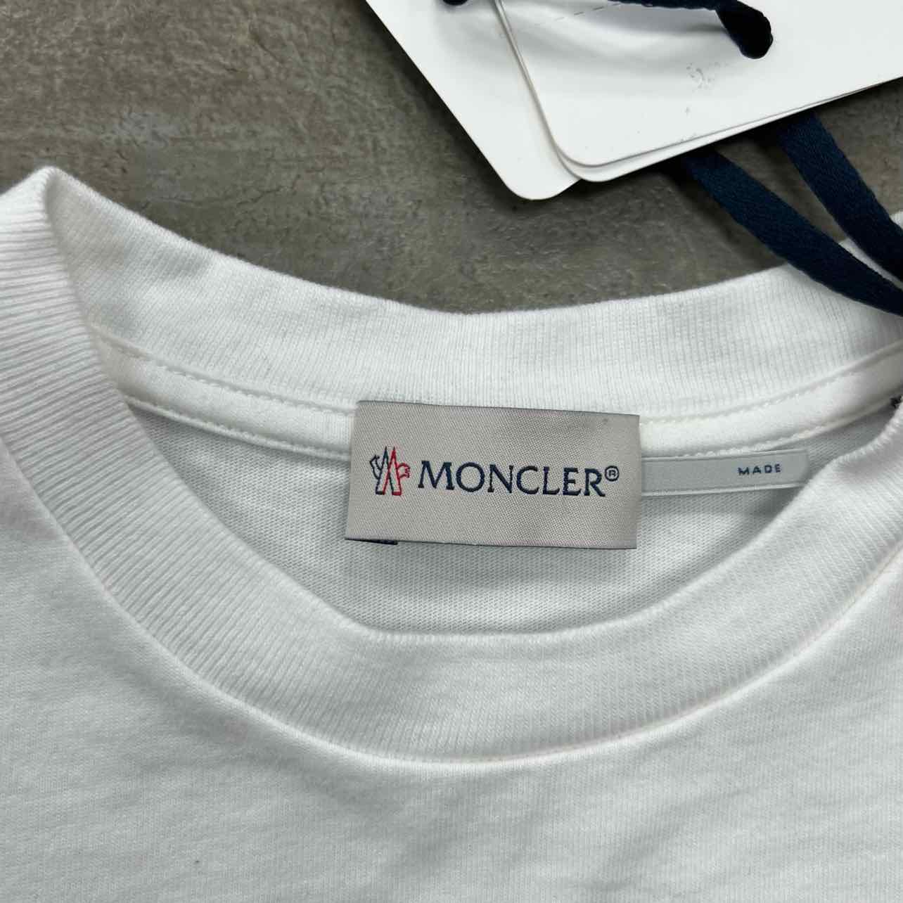 Moncler T-shirt - White » ASAP Shipping » Kids Fashion