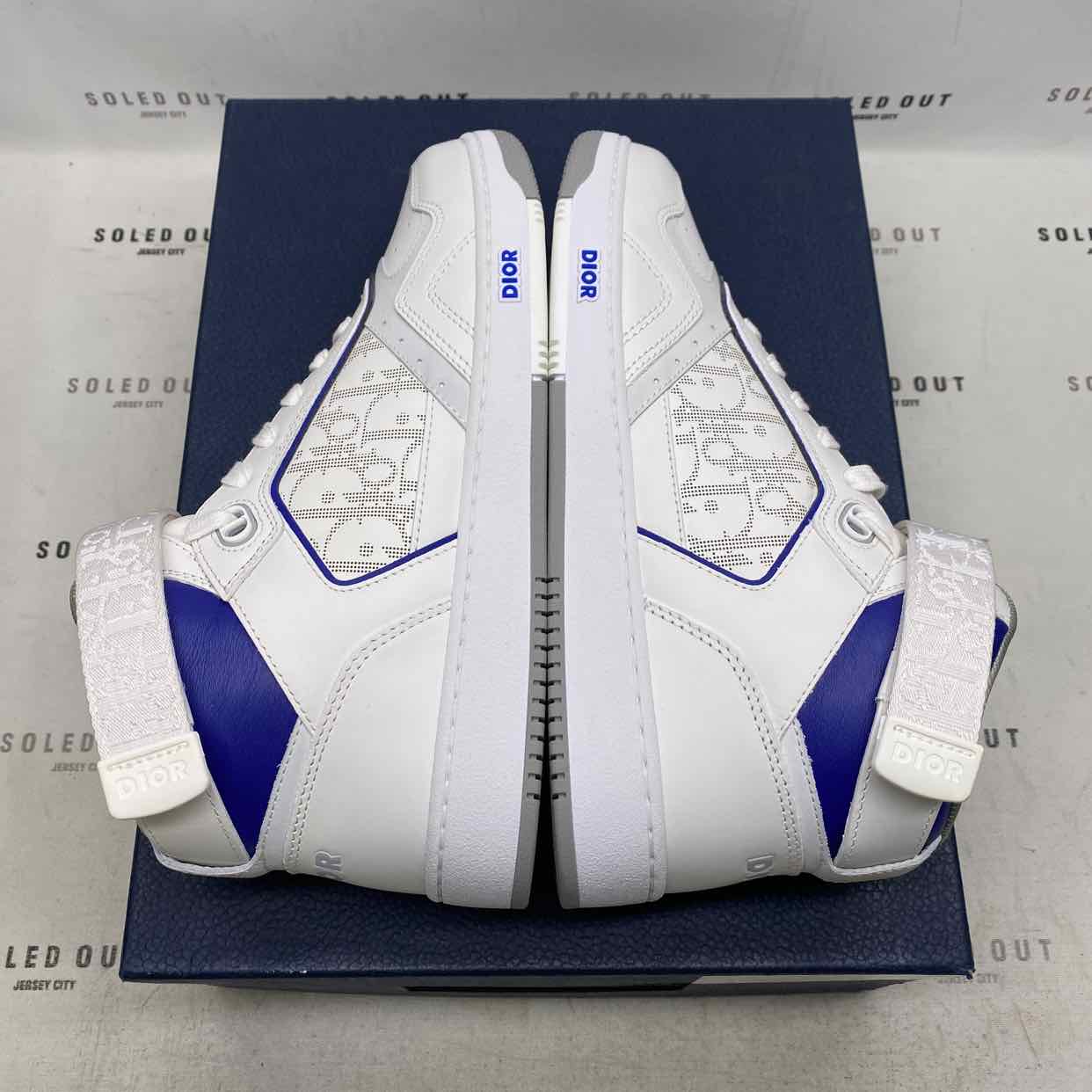 Dior High Top &quot;White Purple&quot;  New Size 42