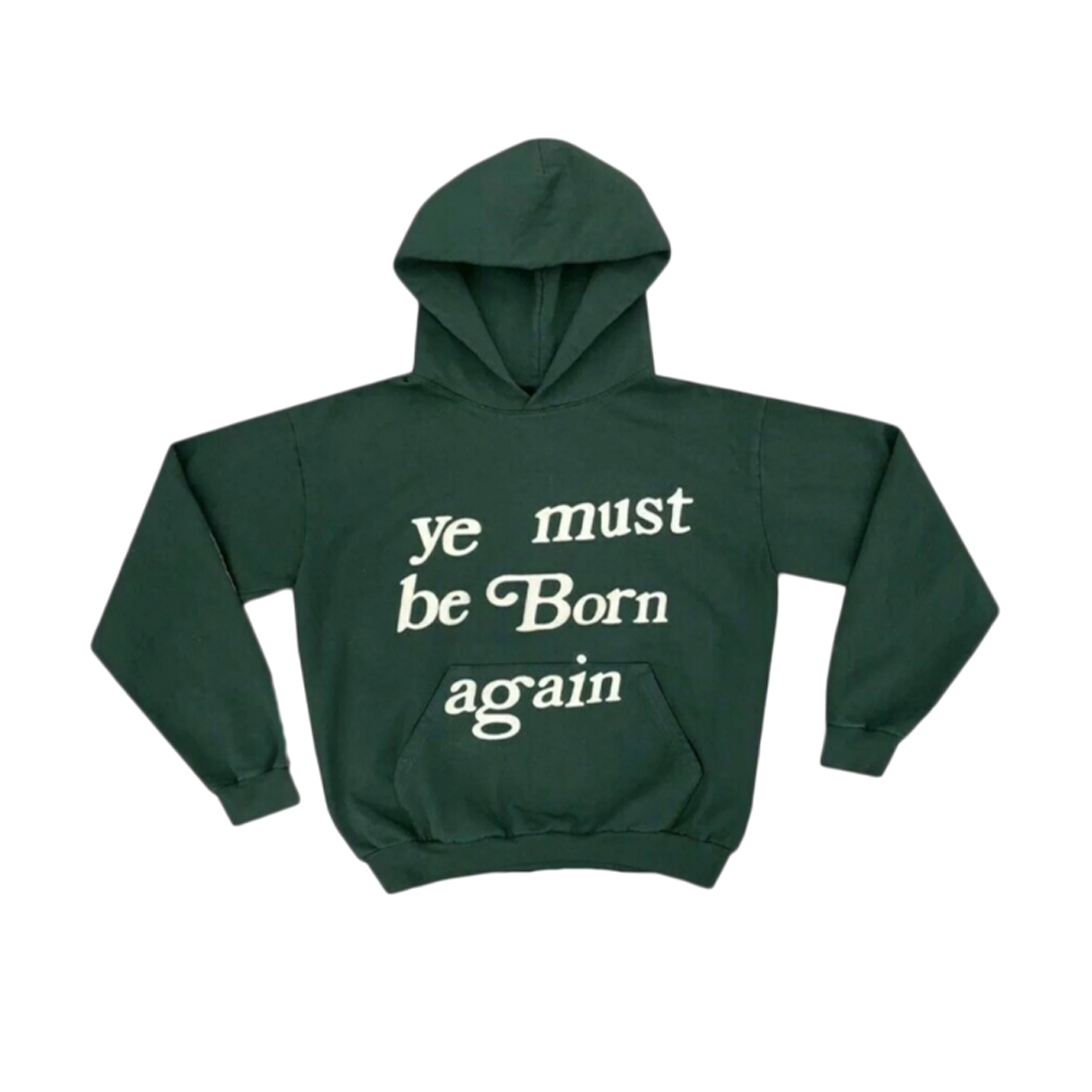 CPFM Hoodie &quot;YE MUST BE BORN AGAIN&quot; Forest Green New Size S
