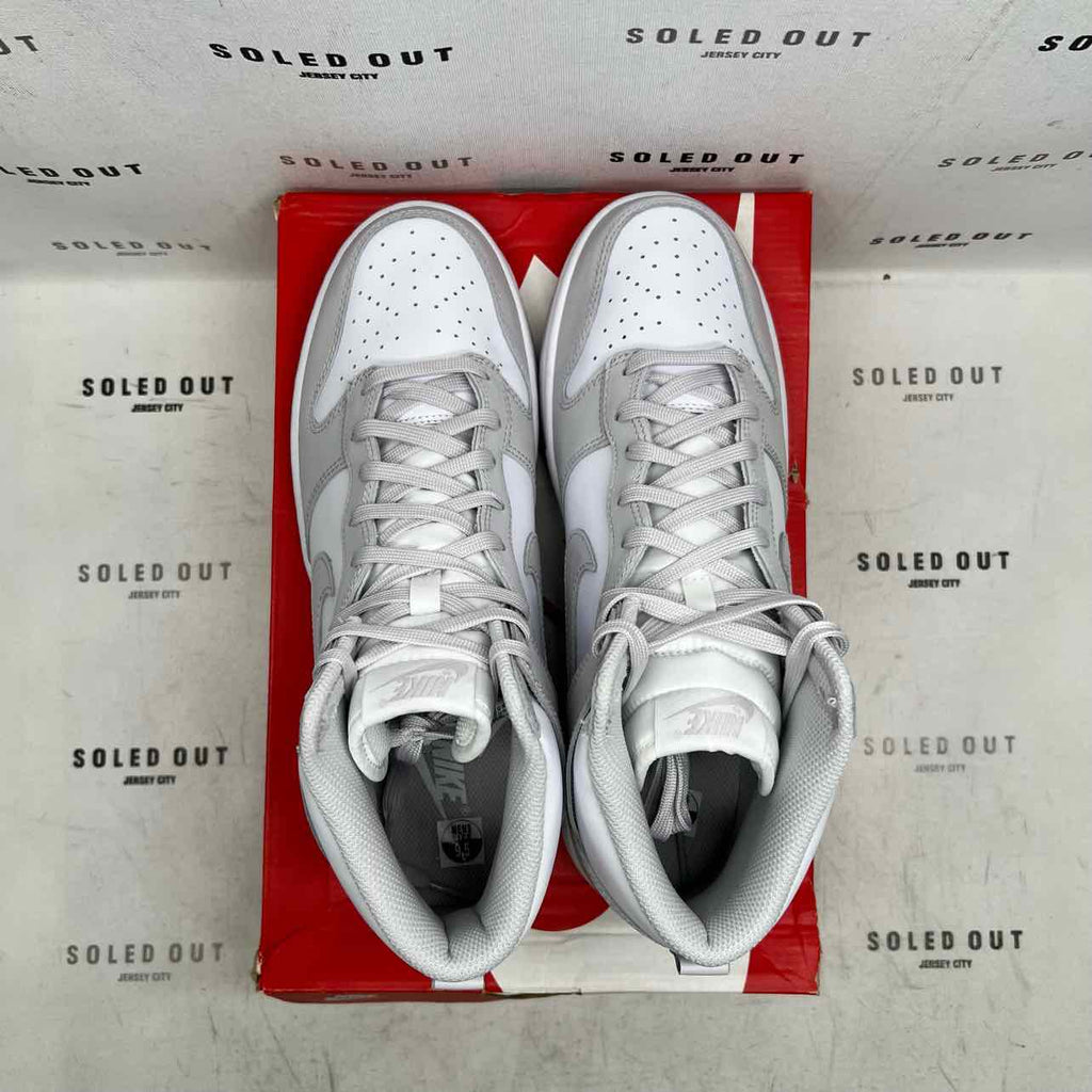 Nike Dunk High Retro "Vast Grey" 2021 New (Cond) Size 9.5