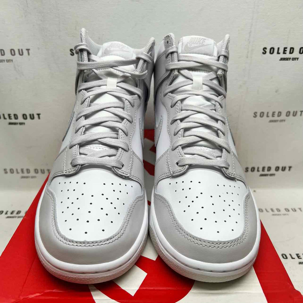 Nike Dunk High Retro "Vast Grey" 2021 New (Cond) Size 9.5