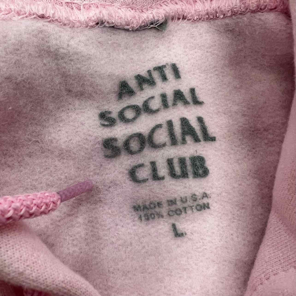ASSC Hoodie "LOGO" Pink New Size L