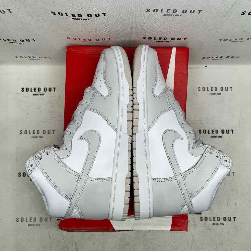 Nike Dunk High Retro "Vast Grey" 2021 New (Cond) Size 9.5