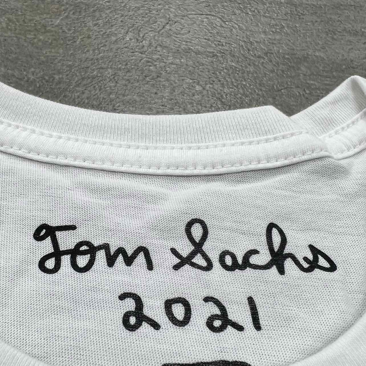 Tom Sachs T-Shirt &quot;MCDONALD&#39;S&quot; White New Size M