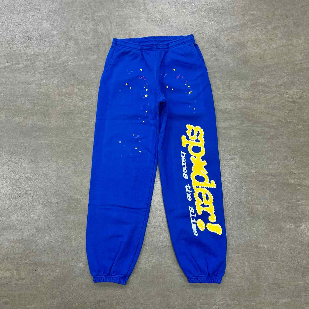 Sp5der Sweatpants MARINA BLUE Blue New Size XL – SOLED OUT JC