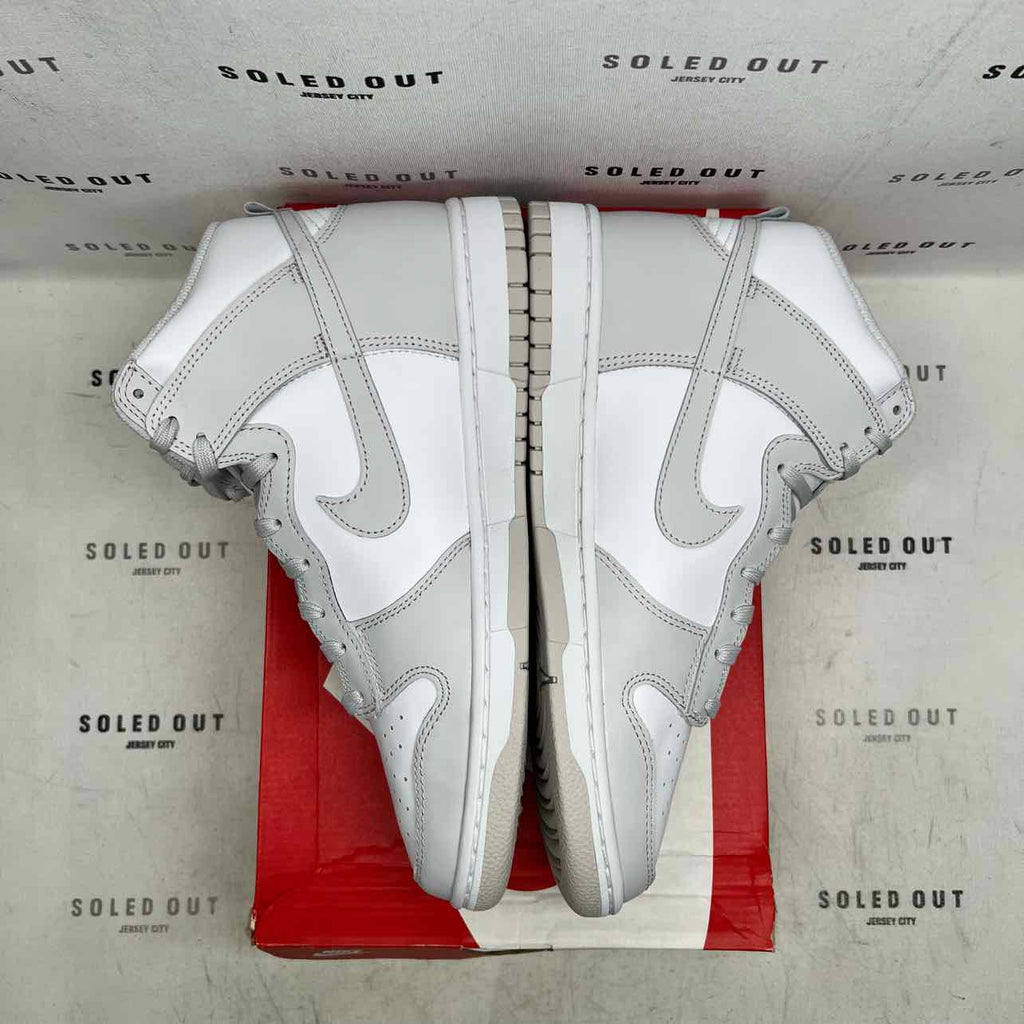 Nike Dunk High Retro "Vast Grey" 2021 New (Cond) Size 9.5