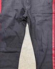 Amiri jeans Patachou "RED STRIPE" Black Used Size 38