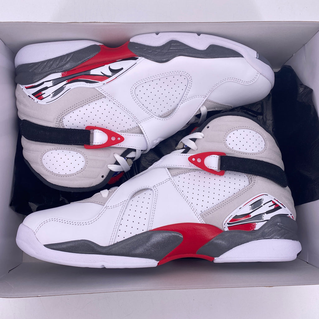 Air Jordan 8 Retro "White True Red" 2025 New Size 13