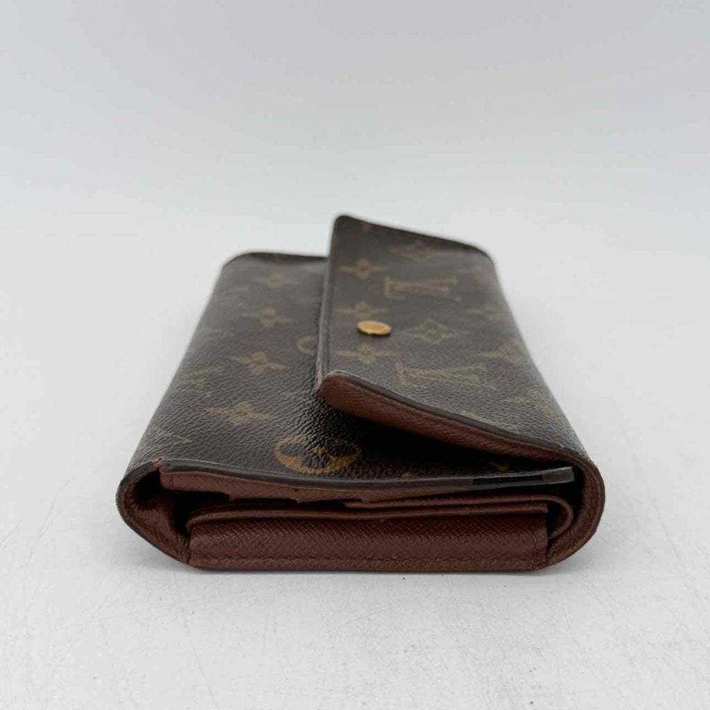 Louis Vuitton Wallet "MONOGRAM" Used Brown