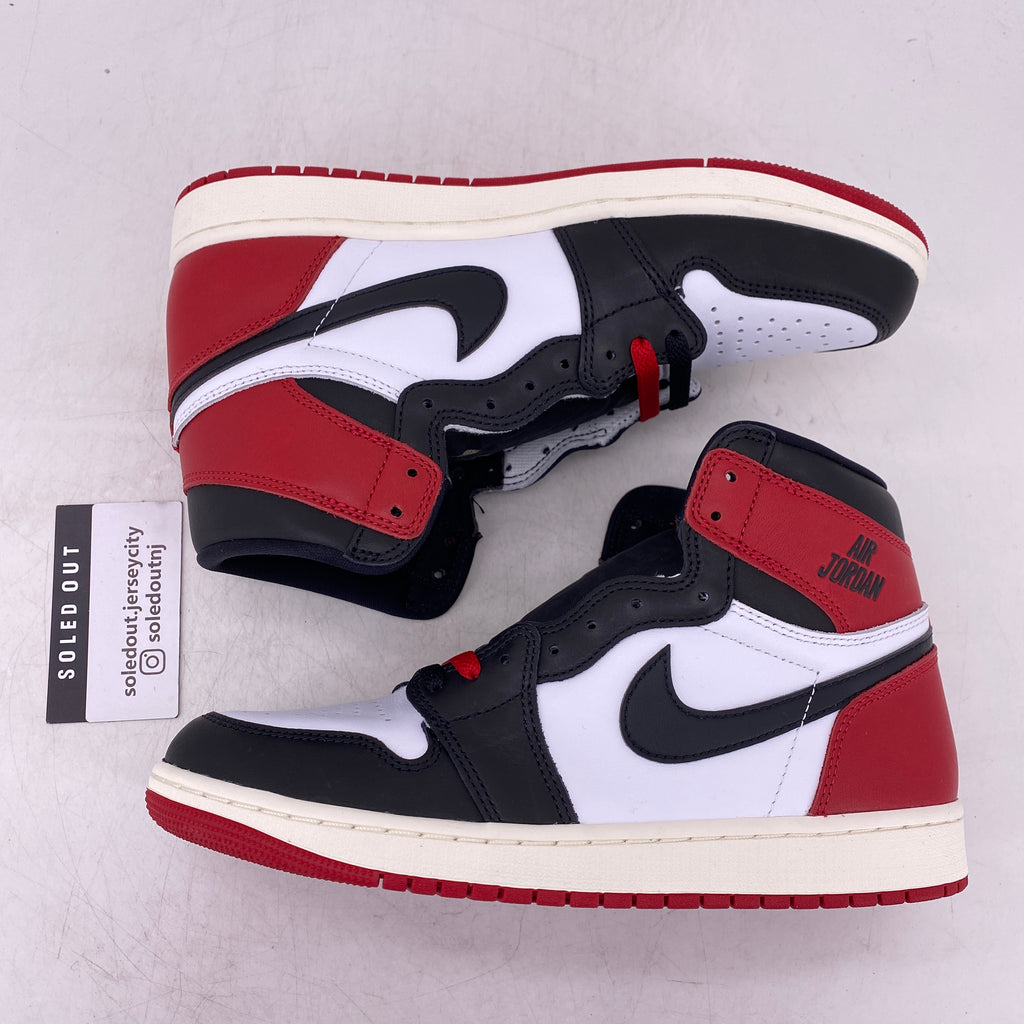 Air Jordan 1 Retro High "Black Toe Reimagined" 2025 New Size 9.5