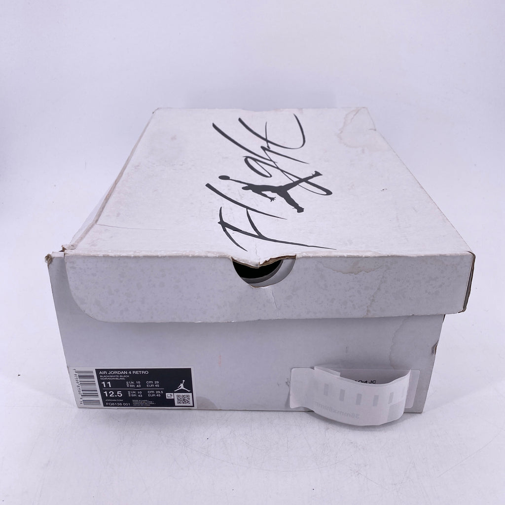 Air Jordan 4 Retro "White Thunder" 2024 New Size 11