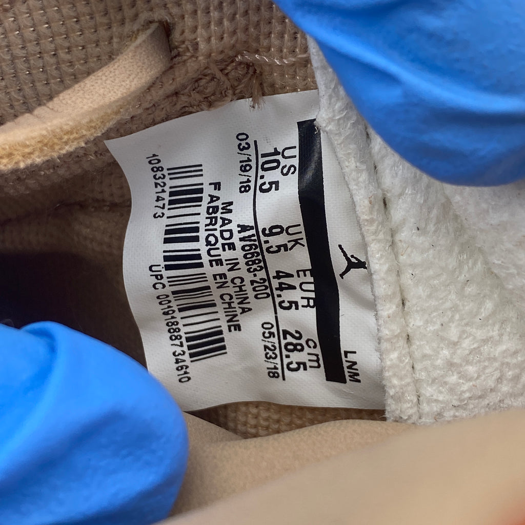 Air Jordan 3 Retro JTH "Bio Beige" 2018 New Size 10.5