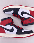 Air Jordan 1 Retro High OG "Black Toe Reimagined" 2025 New Size 9.5