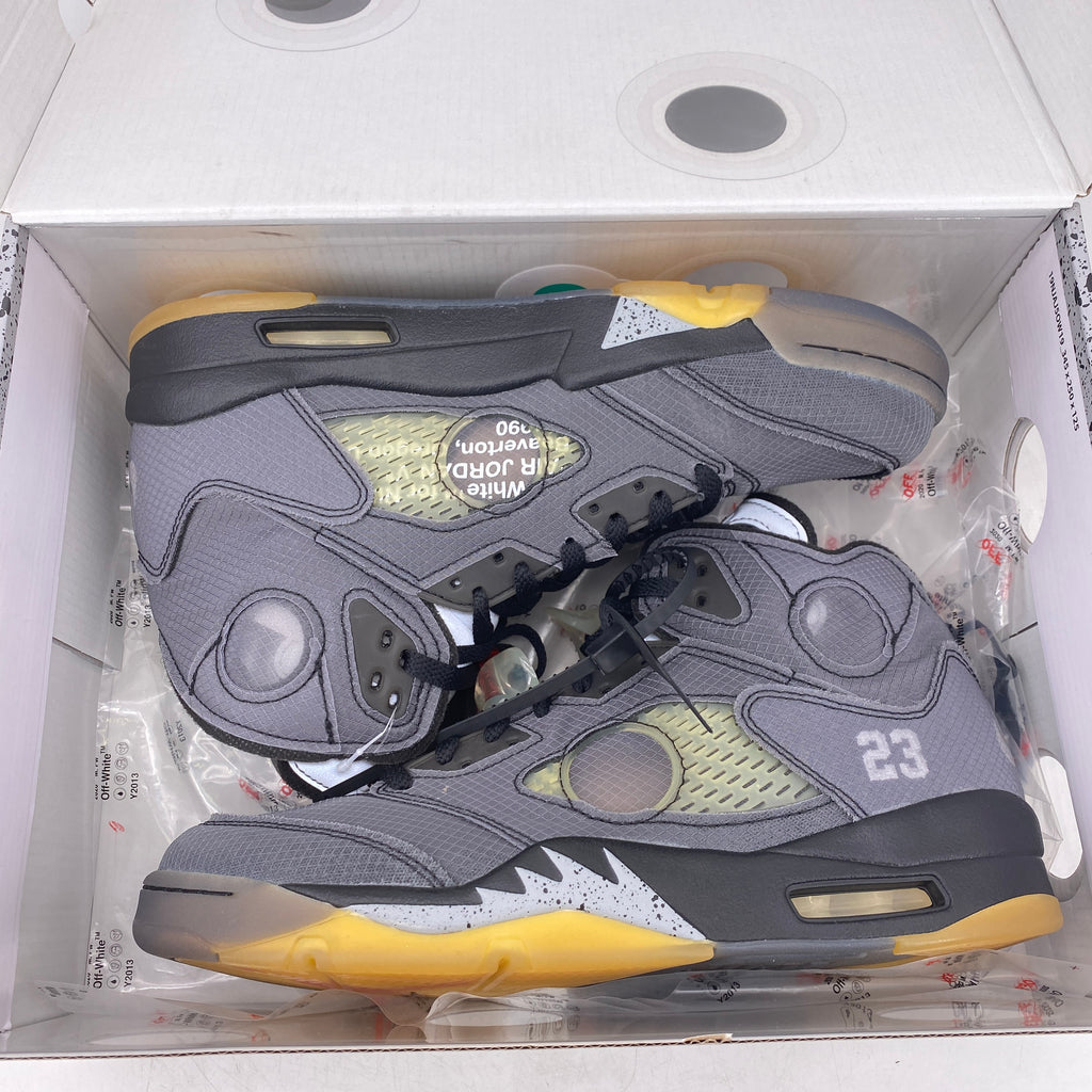 Air Jordan 5 Retro "Ow Black" 2020 New Size 10