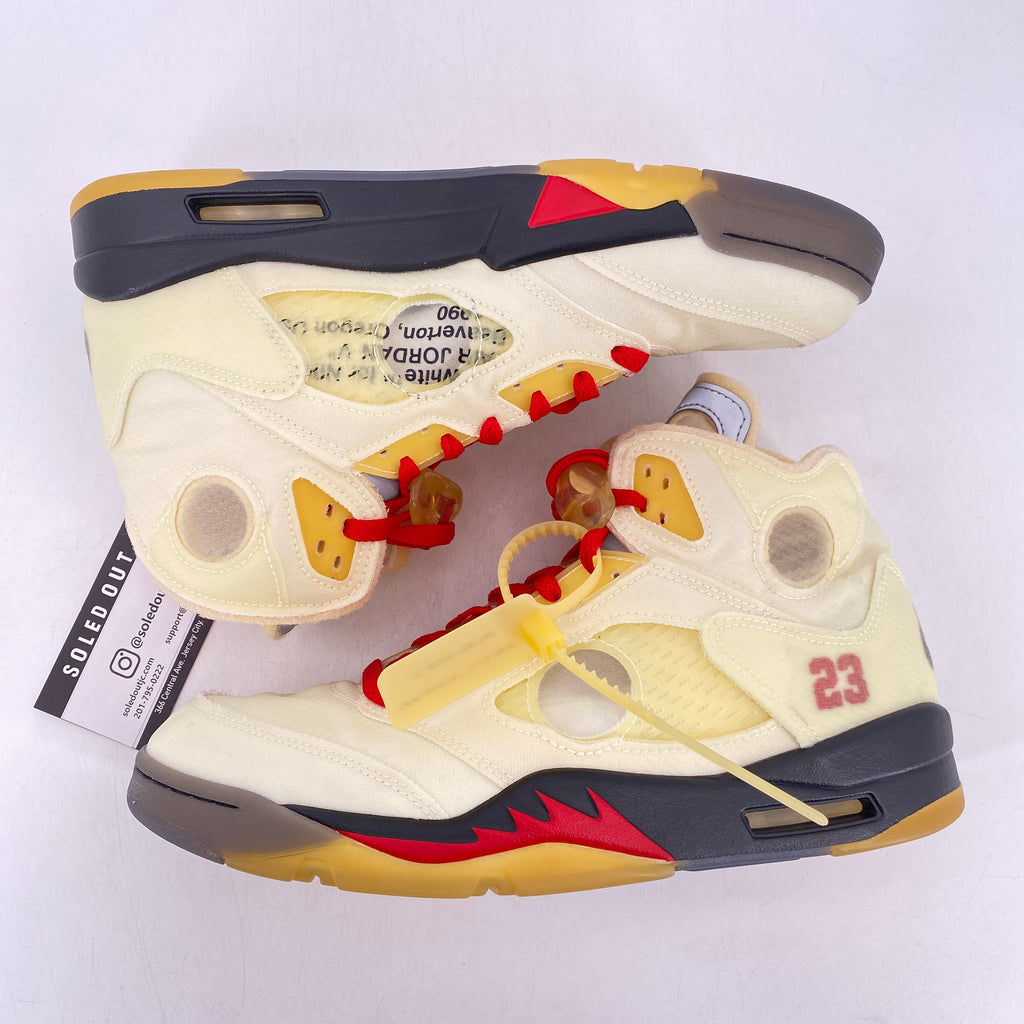 Air Jordan 5 Retro "Ow Sail" 2020 Used Size 10.5