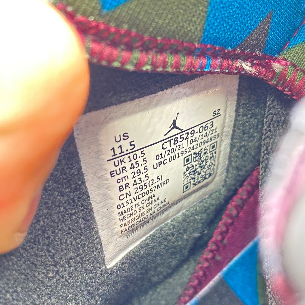 Air Jordan 6 Retro "Bordeaux" 2021 Used Size 11.5