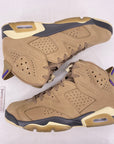 Air Jordan (W) 6 Retro "Goretex Brown Kelp" 2023 New Size 12W