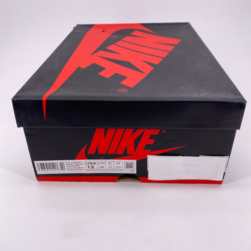 Air Jordan 1 Retro High OG "Royal Toe" 2020 New Size 12