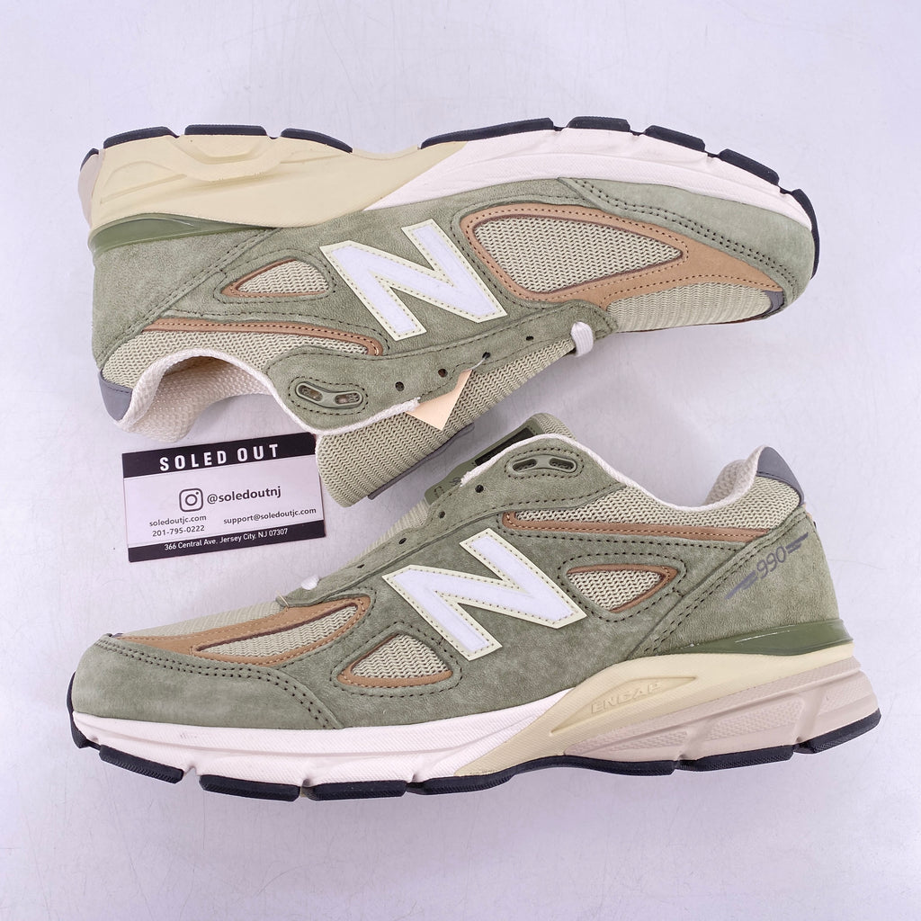 New Balance 990V4 "Teddy Santis Olive Incense" 2023 New Size 11