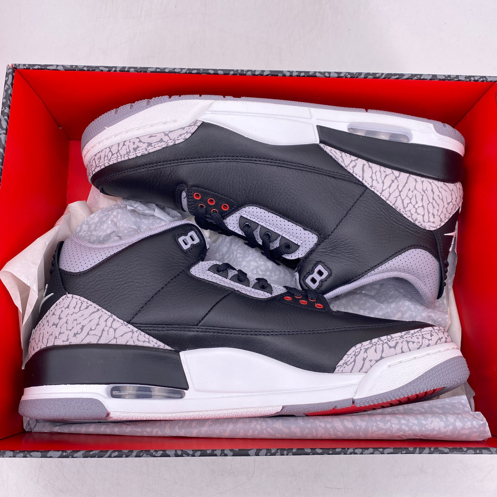 Air Jordan 3 Retro "Black Cement" 2024 New Size 12