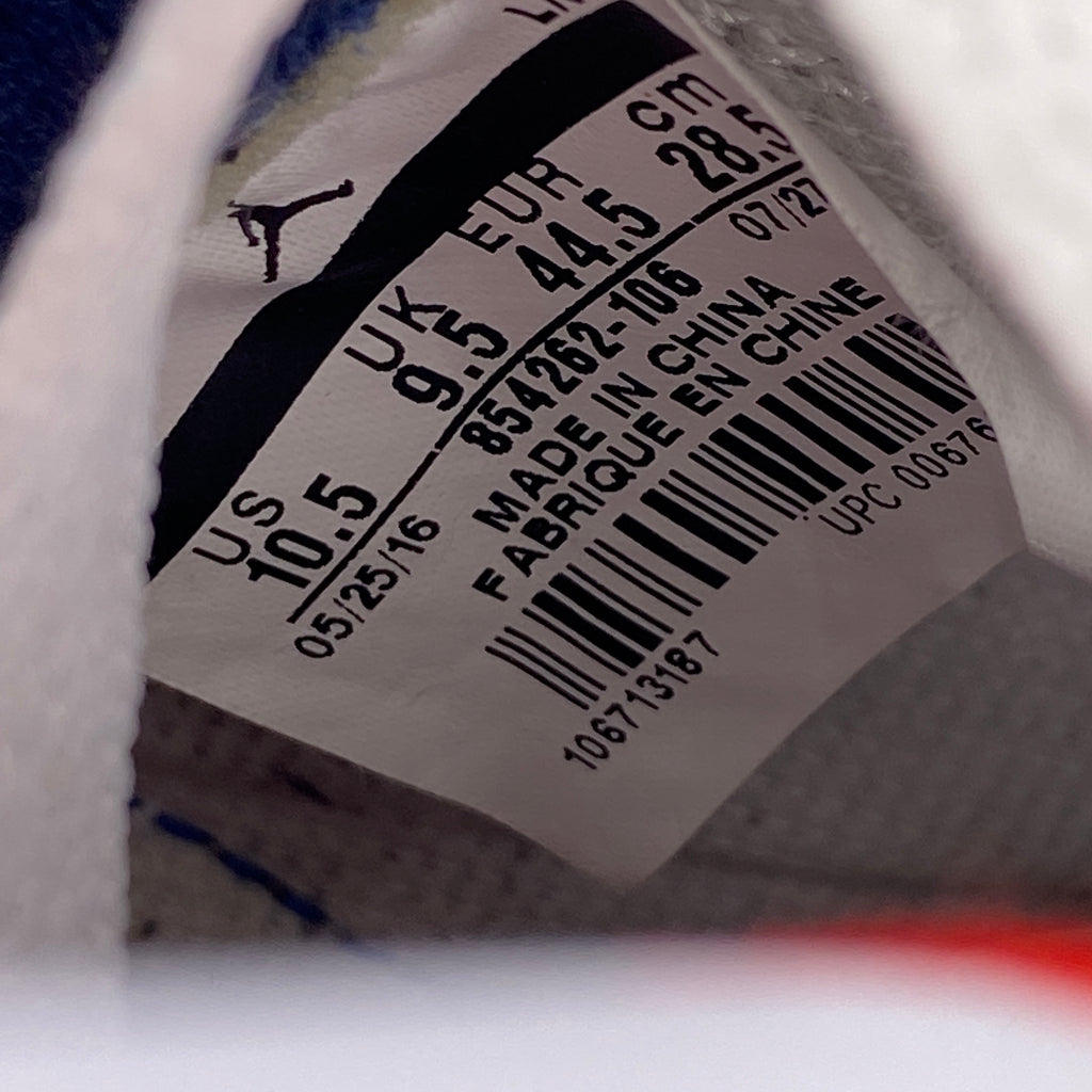 Air Jordan 3 Retro "True Blue" 2016 Used Size 10.5