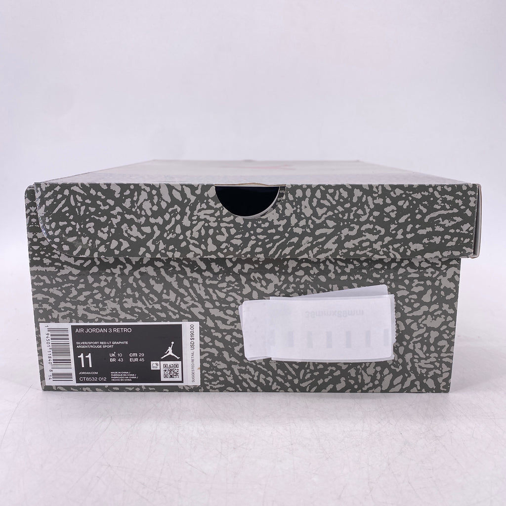 Air Jordan 3 Retro "Cool Grey" 2021 Used Size 11