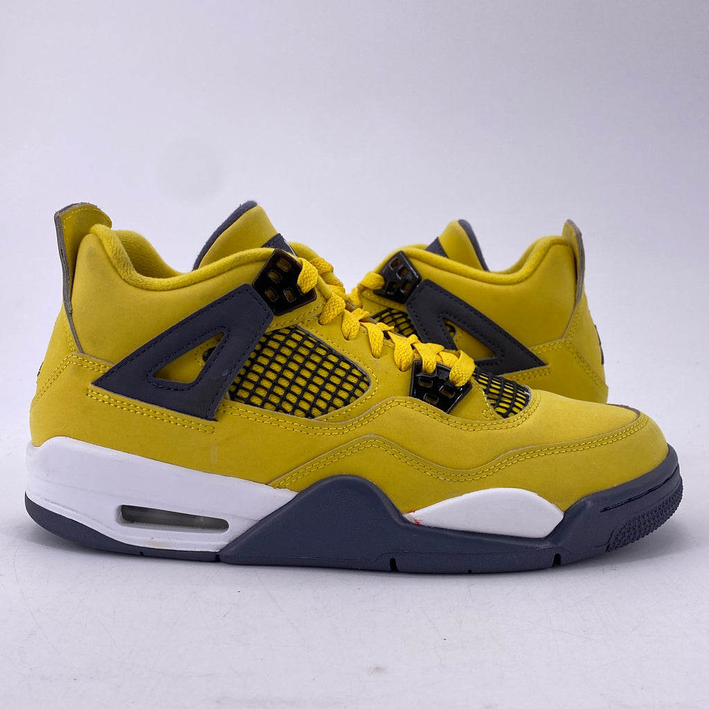 Air Jordan (GS) 4 Retro "Lightning" 2021 Used Size 7Y