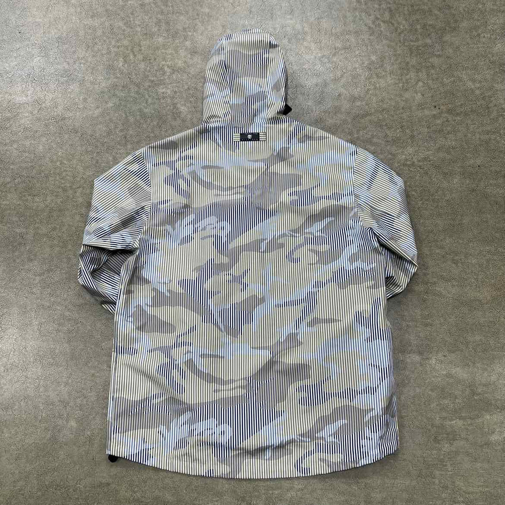 Timberland Jacket "HILFIGER X TIMBERLAND GORE-TEX" Camo Used Size 2XL