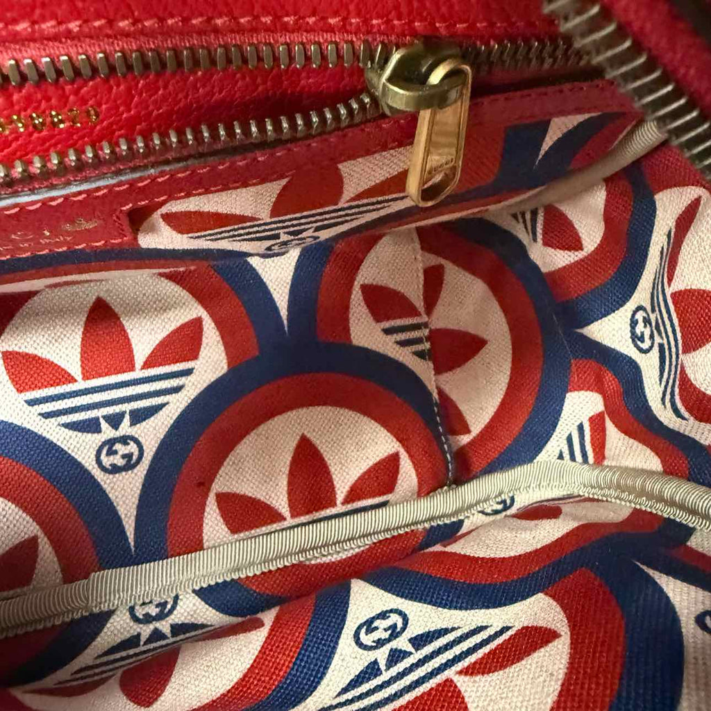Gucci Shoulder Bag "ADIDAS" New Red