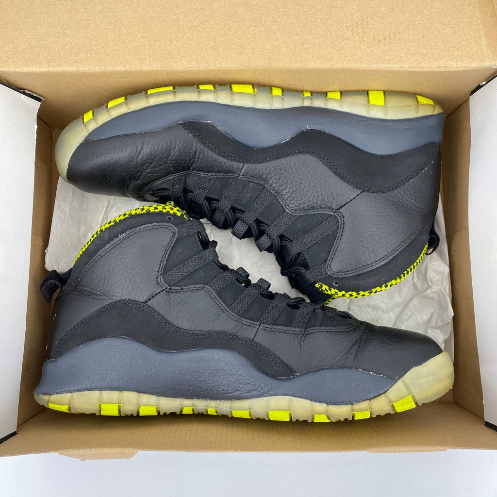 Air Jordan 10 Retro "Venom Green" 2014 Used Size 10.5