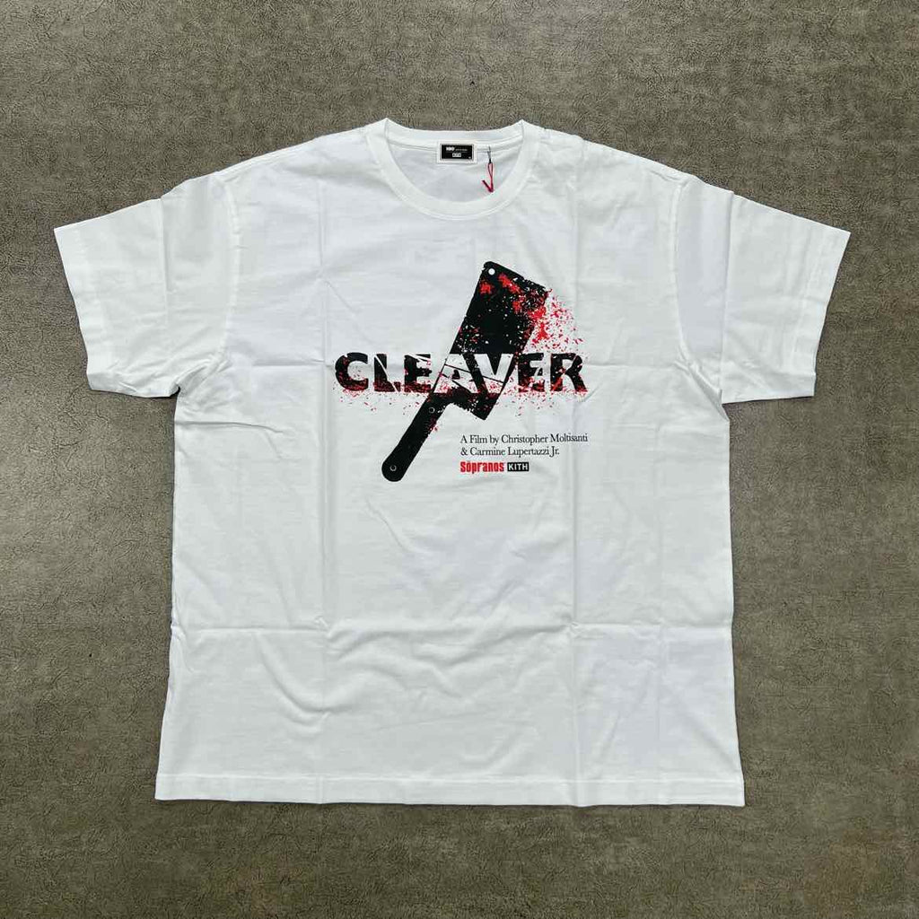 Kith T-Shirt "CLEAVER" White New Size XL